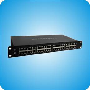 24路机架式网络信号防雷器  LK-SPD-RJ45-24CH
